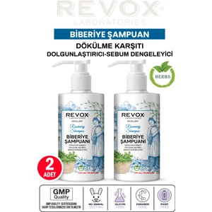 Biberiye Özlü Saç Bakım Şampuanı Arındırıcı 400 Ml x 2 Adet