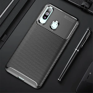 Techno Guru Samsung Galaxy A20S Gofret Desenli Ultra Koruma Sağlayan Negro Silikon Kılıf