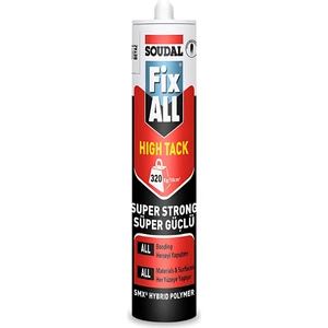 | Fix All Yüksek Güçlü Tack Yapıştırıcı, Beyaz, 290 ml