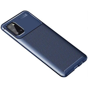 Techno Guru Samsung Galaxy A31 Gofret Desenli Ultra Koruma Sağlayan Negro Silikon Kılıf