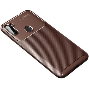 Techno Guru Samsung Galaxy A11 Gofret Desenli Ultra Koruma Sağlayan Negro Silikon Kılıf