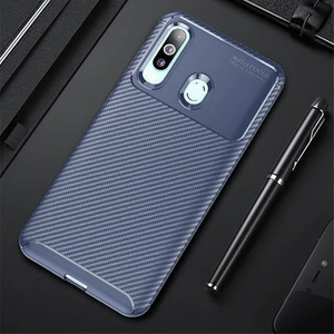 Techno Guru Samsung Galaxy A20S Gofret Desenli Ultra Koruma Sağlayan Negro Silikon Kılıf