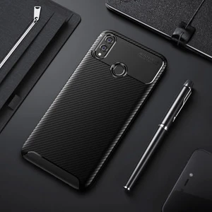 Techno Guru Honor 8x Gofret Desenli Ultra Koruma Sağlayan Negro Silikon Kılıf