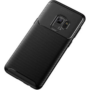Techno Guru Samsung Galaxy S9 Gofret Desenli Ultra Koruma Sağlayan Negro Silikon Kılıf