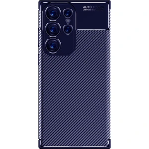 Techno Guru Samsung Galaxy S23 Ultra Gofret Desenli Ultra Koruma Sağlayan Negro Silikon Kılıf