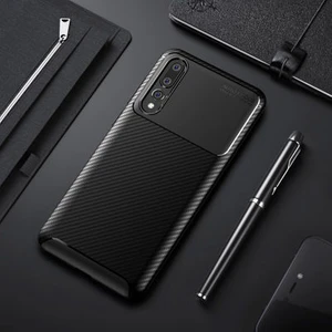 Techno Guru Huawei P20 Pro Gofret Desenli Ultra Koruma Sağlayan Negro Silikon Kılıf