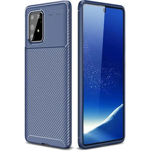 Techno Guru Samsung Galaxy S10 Lite Gofret Desenli Ultra Koruma Sağlayan Negro Silikon Kılıf