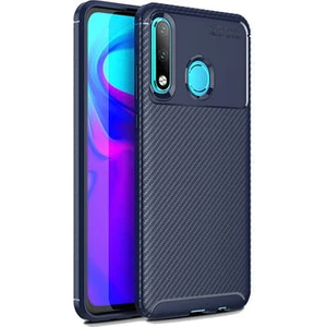 Huawei P30 Lite Kılıf Karekarbon Desenli Şık ve Dayanıklı Torvex Premium Silikon Kapak