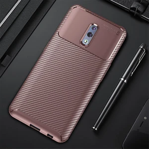 Oppo Reno Kılıf Karbon Desenli Şık Tamia Premium Silikon Kapak