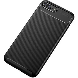 Techno Guru iPhone 8 Plus Gofret Desenli Ultra Koruma Sağlayan Negro Silikon Kılıf