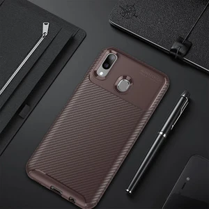 Techno Guru Huawei Y7 Prime 2019 Gofret Desenli Ultra Koruma Sağlayan Negro Silikon Kılıf
