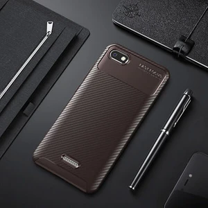 Techno Guru Redmi 6A Gofret Desenli Ultra Koruma Sağlayan Negro Silikon Kılıf