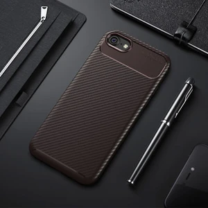 Techno Guru iPhone 6s Gofret Desenli Ultra Koruma Sağlayan Negro Silikon Kılıf