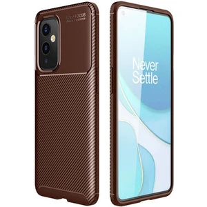 Techno Guru One Plus 9 Gofret Desenli Ultra Koruma Sağlayan Negro Silikon Kılıf