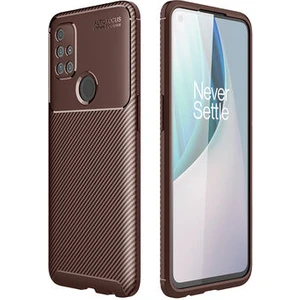 Techno Guru One Plus Nord N10 5g Gofret Desenli Ultra Koruma Sağlayan Negro Silikon Kılıf