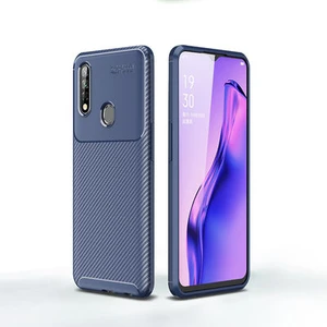 Techno Guru Oppo A31 Gofret Desenli Ultra Koruma Sağlayan Negro Silikon Kılıf