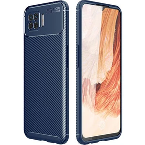 Techno Guru Oppo A73 Gofret Desenli Ultra Koruma Sağlayan Negro Silikon Kılıf