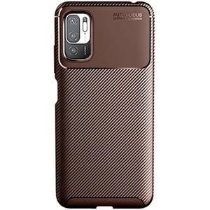 Techno Guru Poco M3 Pro Gofret Desenli Ultra Koruma Sağlayan Negro Silikon Kılıf