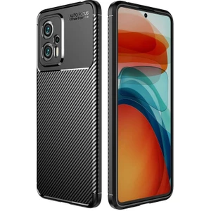 Techno Guru Poco X4 Gt Gofret Desenli Ultra Koruma Sağlayan Negro Silikon Kılıf