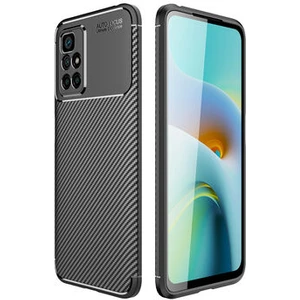 Techno Guru Redmi 10 Gofret Desenli Ultra Koruma Sağlayan Negro Silikon Kılıf