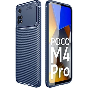 Techno Guru Poco M4 Pro 4g Gofret Desenli Ultra Koruma Sağlayan Negro Silikon Kılıf