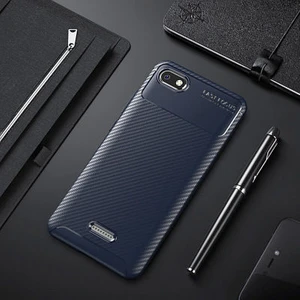 Techno Guru Redmi 6A Gofret Desenli Ultra Koruma Sağlayan Negro Silikon Kılıf