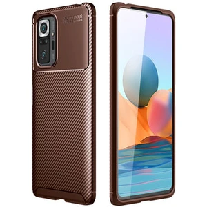 Techno Guru Redmi Note 10 Pro Gofret Desenli Ultra Koruma Sağlayan Negro Silikon Kılıf