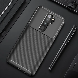 Techno Guru Redmi Note 8 Pro Gofret Desenli Ultra Koruma Sağlayan Negro Silikon Kılıf