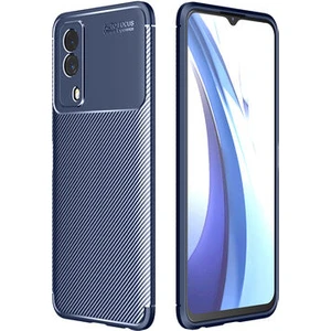 Techno Guru Vivo Y53S 4g Gofret Desenli Ultra Koruma Sağlayan Negro Silikon Kılıf