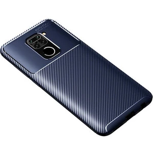 Techno Guru Redmi Note 9 Gofret Desenli Ultra Koruma Sağlayan Negro Silikon Kılıf