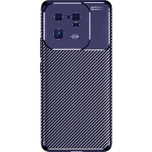 Techno Guru Xiaomi Mi 13 Pro Gofret Desenli Ultra Koruma Sağlayan Negro Silikon Kılıf