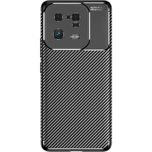 Techno Guru Xiaomi Mi 13 Pro Gofret Desenli Ultra Koruma Sağlayan Negro Silikon Kılıf