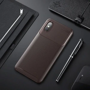 Techno Guru Xiaomi Mi 8 Pro Gofret Desenli Ultra Koruma Sağlayan Negro Silikon Kılıf