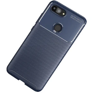Techno Guru Xiaomi Mi 8 Lite Gofret Desenli Ultra Koruma Sağlayan Negro Silikon Kılıf