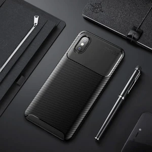Techno Guru Xiaomi Mi 8 Pro Gofret Desenli Ultra Koruma Sağlayan Negro Silikon Kılıf