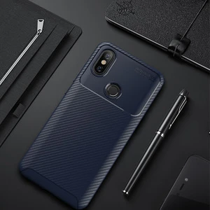 Techno Guru Xiaomi Mi A2 Lite Gofret Desenli Ultra Koruma Sağlayan Negro Silikon Kılıf