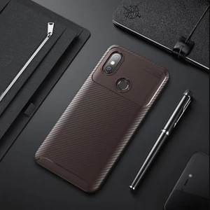 Techno Guru Xiaomi Mi Max 3 Gofret Desenli Ultra Koruma Sağlayan Negro Silikon Kılıf