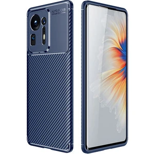Xiaomi Mi Mix 4 Kılıf Karbon Desenli Şık Tamia Premium Silikon Kapak