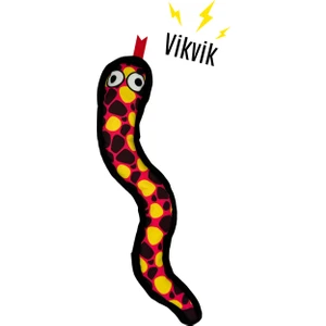 Sesli Peluş Yılan Köpek Oyuncağı Vikvik Sesi Çıkaran At Getir Oyuncağı 9x47 cm Küçük Irk Köpek Oyuncakları