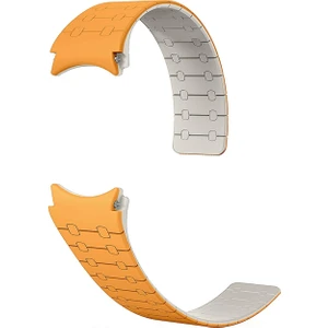 Samsung Galaxy Watch 5 Pro 45 mm Magnetik Silikon Kordon Mıknatıslı Spor Şık Tasarım Premium Kayış