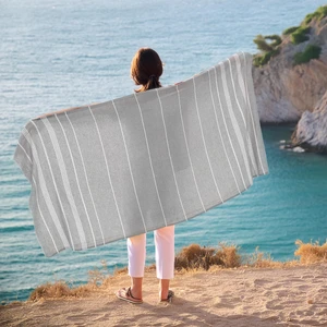 Peştamal Plaj Havlusu 90X140 - Gri