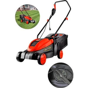 Alman Bakır Sargılı 2400 Watt Ayarlanabilir Tekerlekli Çim  Ot Biçme Makinesi