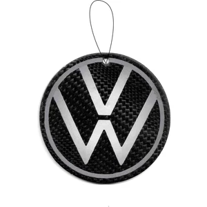 Karbon Detay Üzerine Vw Logolu Dekoratif Oto Kokusu ve Aksesuarı