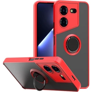 Tecno Pova 5 Pro Kılıf Montreal Yüzüklü Standlı Silikon