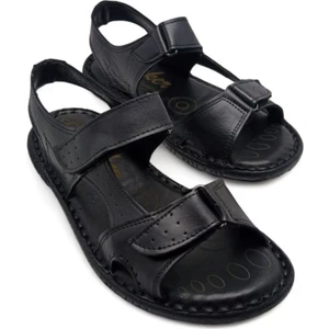 Magic Shoes Hakiki Deri Ortopedik Erkek Sandalet
