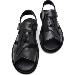 Magic Shoes Hakiki Deri Ortopedik Erkek Sandalet