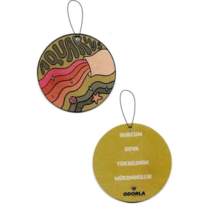 Kova Burcu Özel Tasarım Dekoratif Oto Kokusu ve Aksesuarı