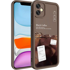 iPhone 12 Uyumlu Kılıf Kamera Korumalı Uv Baskı Pastel Silikon Arka Kapak