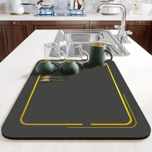 Bulaşık Durulama Kurutma Matı Süzücü Emici D.reohouri Design 720686