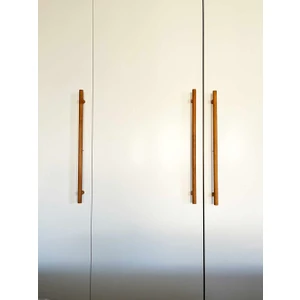 Ahşap Boy Kulp 60 cm - Uzun Kulp - Vestiyer Kulbu - Dolap Kulbu